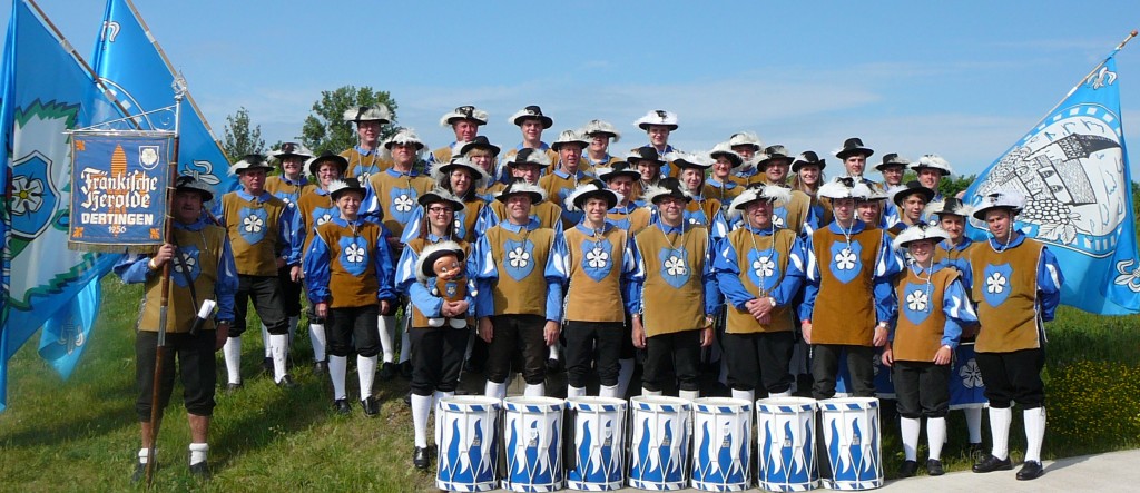 Fanfarenzug Dertingen 2012 bei der Deutschen Meisterschaft in Erfurt