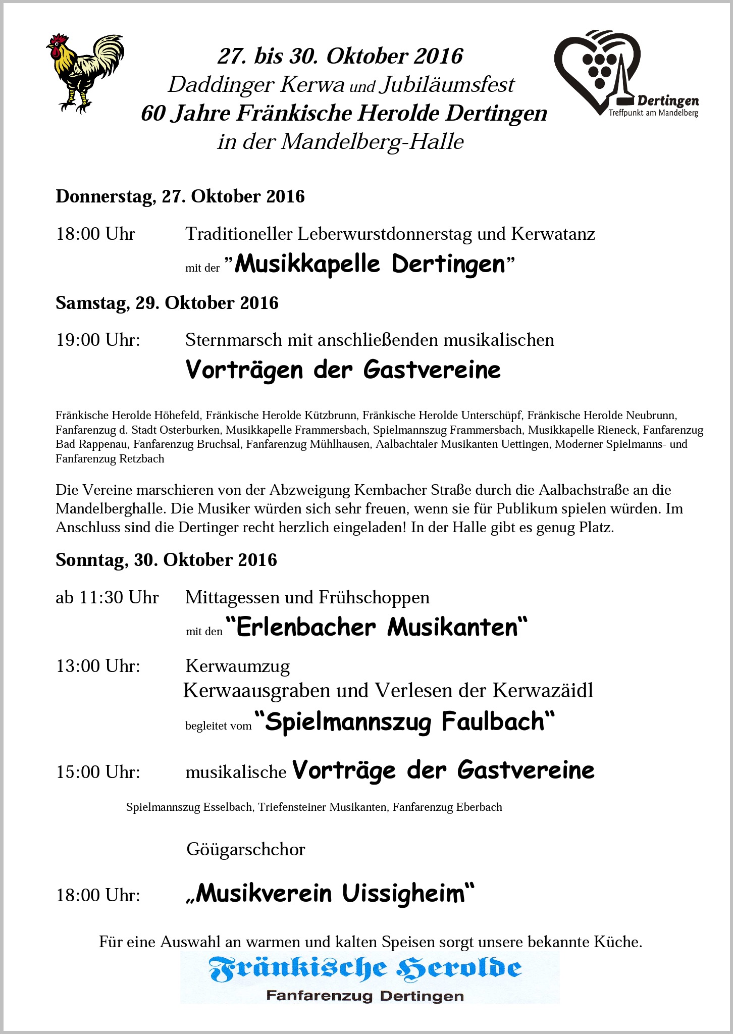 Kerwa Programm 2016