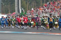 Verband Südwestdeutscher Fanfarenzüge auf dem Hockenheimring Foto: Verband Südwestdeutscher Fanfarenzüge e.V.